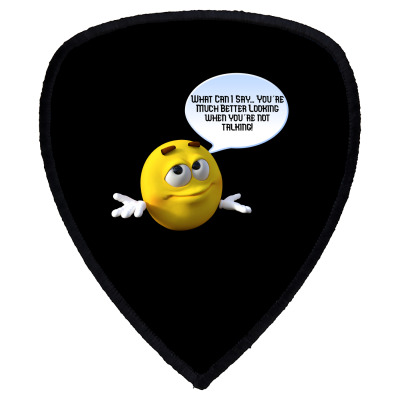 Funny Meme Cartoon Character Joke Meme T-shirt Shield S Patch Designed By Arnaldo Da Silva Tagarro