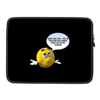 Funny Meme Cartoon Character Joke Meme T-shirt Laptop Sleeve Designed By Arnaldo Da Silva Tagarro
