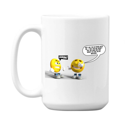 Funny Meme Cartoon Funny Character Meme T-shirt 15 Oz Coffee Mug Designed By Arnaldo Da Silva Tagarro