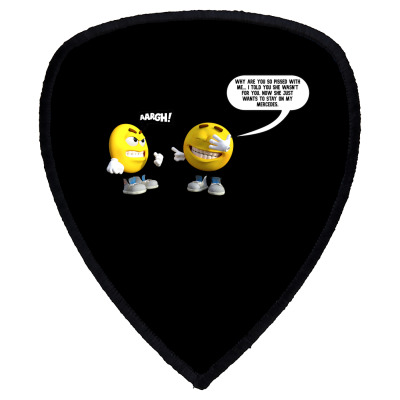 Funny Meme Cartoon Funny Character Meme T-shirt Shield S Patch Designed By Arnaldo Da Silva Tagarro