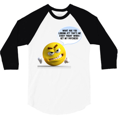 Funny Meme Cartoon Funny Character T-shirt 3/4 Sleeve Shirt Designed By Arnaldo Da Silva Tagarro