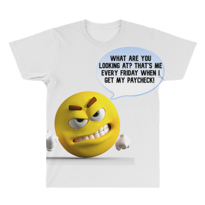 Funny Meme Cartoon Funny Character T-shirt All Over Men's T-shirt Designed By Arnaldo Da Silva Tagarro