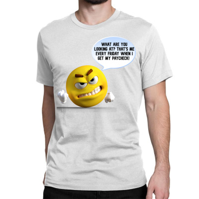 Funny Meme Cartoon Funny Character T-shirt Classic T-shirt Designed By Arnaldo Da Silva Tagarro