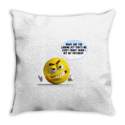 Funny Meme Cartoon Funny Character T-shirt Throw Pillow Designed By Arnaldo Da Silva Tagarro