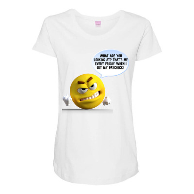 Funny Meme Cartoon Funny Character T-shirt Maternity Scoop Neck T-shirt Designed By Arnaldo Da Silva Tagarro
