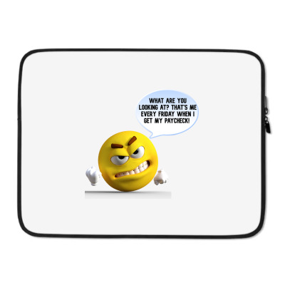Funny Meme Cartoon Funny Character T-shirt Laptop Sleeve Designed By Arnaldo Da Silva Tagarro