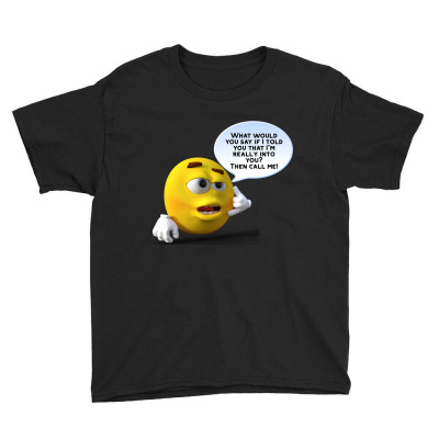 Funny Meme Line Cartoon Character  Joke T-shirt Youth Tee Designed By Arnaldo Da Silva Tagarro