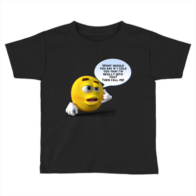 Funny Meme Line Cartoon Character  Joke T-shirt Toddler T-shirt Designed By Arnaldo Da Silva Tagarro