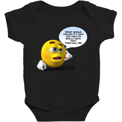 Funny Meme Line Cartoon Character  Joke T-shirt Baby Bodysuit Designed By Arnaldo Da Silva Tagarro