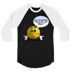 Funny Meme Character Cartoon  Joke T-shirt 3/4 Sleeve Shirt | Artistshot