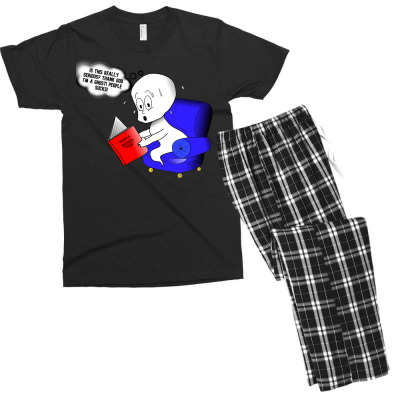 Funny Meme Character Cartoon T-shirt Men's T-shirt Pajama Set Designed By Arnaldo Da Silva Tagarro