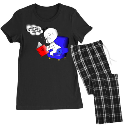 Funny Meme Character Cartoon T-shirt Women's Pajamas Set Designed By Arnaldo Da Silva Tagarro