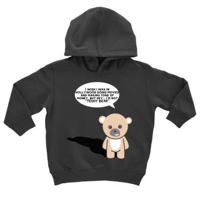 Funny Bear Cartoon Character Meme T-shirt Toddler Hoodie Designed By Arnaldo Da Silva Tagarro