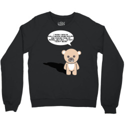Funny Bear Cartoon Character Meme T-shirt Crewneck Sweatshirt | Artistshot
