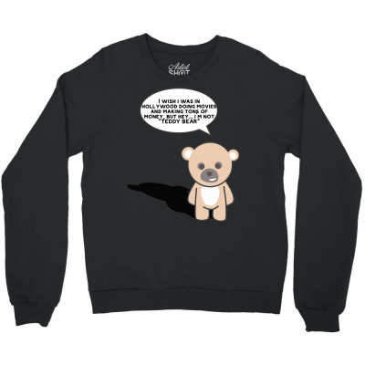 Funny Bear Cartoon Character Meme T-shirt Crewneck Sweatshirt Designed By Arnaldo Da Silva Tagarro
