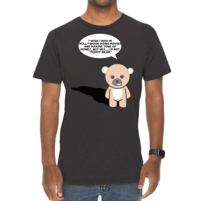 Funny Bear Cartoon Character Meme T-shirt Vintage T-shirt Designed By Arnaldo Da Silva Tagarro