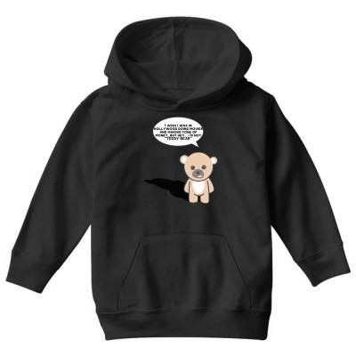 Funny Bear Cartoon Character Meme T-shirt Youth Hoodie Designed By Arnaldo Da Silva Tagarro
