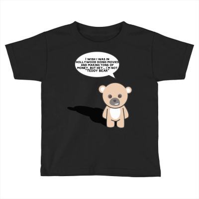 Funny Bear Cartoon Character Meme T-shirt Toddler T-shirt Designed By Arnaldo Da Silva Tagarro