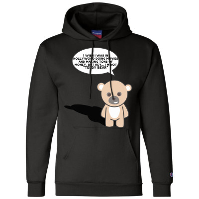 Funny Bear Cartoon Character Meme T-shirt Champion Hoodie Designed By Arnaldo Da Silva Tagarro