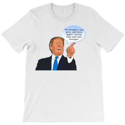 Trump Cartoon Funny Character Humor Meme T-shirt T-Shirt | Artistshot