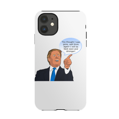Trump Cartoon Funny Character Humor Meme T-shirt Iphone 11 Case Designed By Arnaldo Da Silva Tagarro