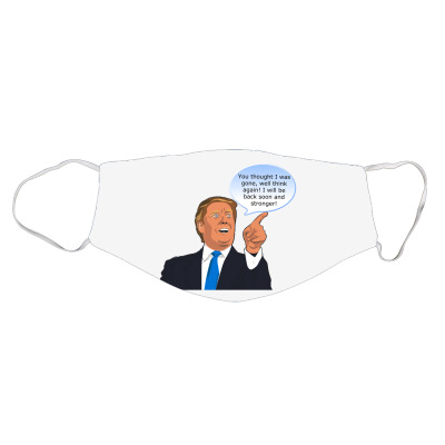 Trump Cartoon Funny Character Humor Meme T-shirt Face Mask Designed By Arnaldo Da Silva Tagarro