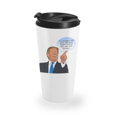 Trump Cartoon Funny Character Humor Meme T-shirt Travel Mug Designed By Arnaldo Da Silva Tagarro