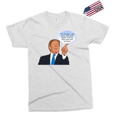 Trump Cartoon Funny Character Humor Meme T-shirt Exclusive T-shirt Designed By Arnaldo Da Silva Tagarro