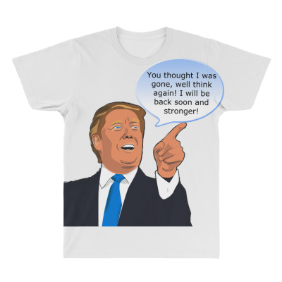 Trump Cartoon Funny Character Humor Meme T-shirt All Over Men's T-shirt Designed By Arnaldo Da Silva Tagarro