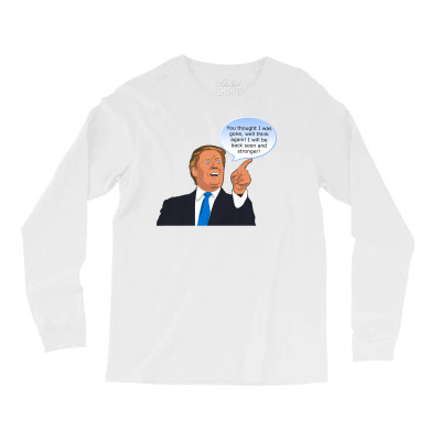 Trump Cartoon Funny Character Humor Meme T-shirt Long Sleeve Shirts Designed By Arnaldo Da Silva Tagarro