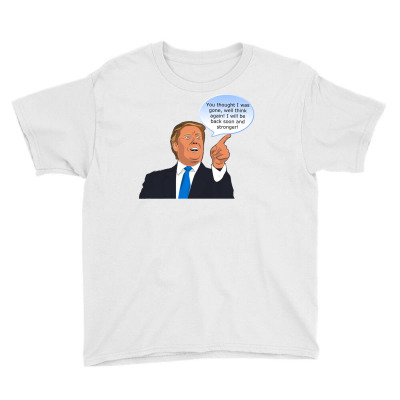 Trump Cartoon Funny Character Humor Meme T-shirt Youth Tee Designed By Arnaldo Da Silva Tagarro