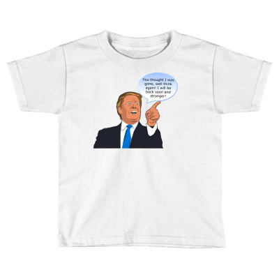 Trump Cartoon Funny Character Humor Meme T-shirt Toddler T-shirt Designed By Arnaldo Da Silva Tagarro