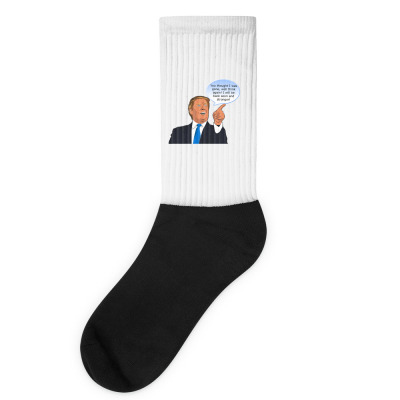 Trump Cartoon Funny Character Humor Meme T-shirt Socks Designed By Arnaldo Da Silva Tagarro