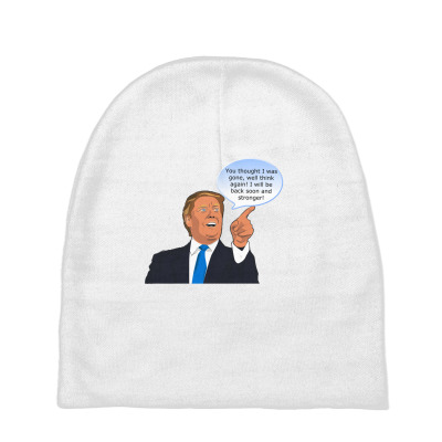 Trump Cartoon Funny Character Humor Meme T-shirt Baby Beanies Designed By Arnaldo Da Silva Tagarro