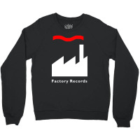 Factory Records   Retro Record Label   Mens Music Crewneck Sweatshirt | Artistshot