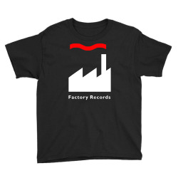factory records   retro record label   mens music Youth Tee | Artistshot