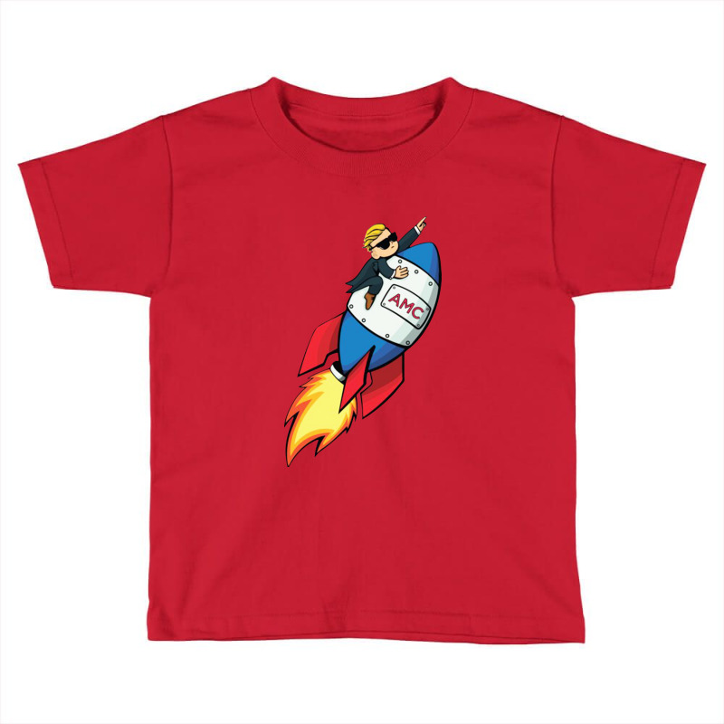 Amc Stock To The Planet Toddler T-shirt by galuh rarasati | Artistshot