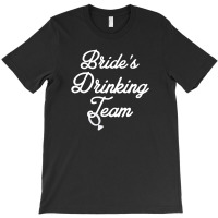 Bride's Drinking Team Diamond Ring Bachelorette T-shirt | Artistshot