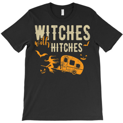 Witches With Hitches Funny Camping Halloween Gift T-shirt Designed By Ati Tartini