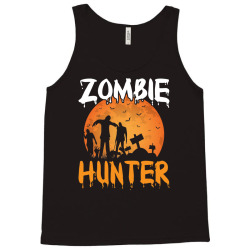 zombie hunter funny halloween party costume gift Tank Top | Artistshot