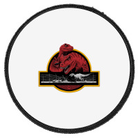 Adventure Dinosaur Land Round Patch | Artistshot