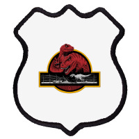 Adventure Dinosaur Land Shield Patch | Artistshot