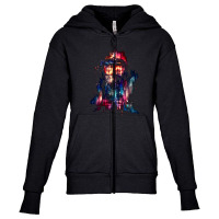 All Of Time And Space Youth Zipper Hoodie | Artistshot