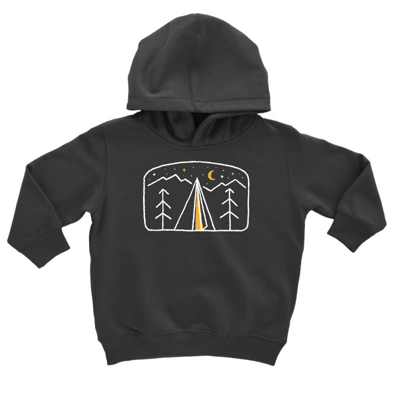 Night Camp For Dark Toddler Hoodie by Quilimo | Artistshot