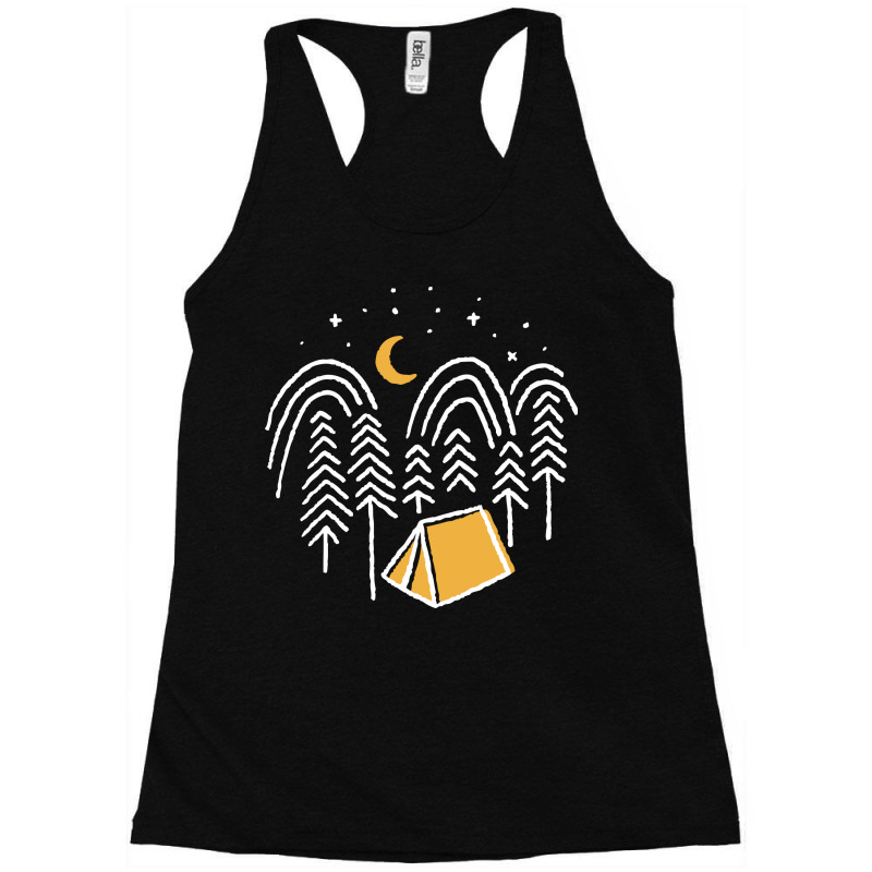 Beautiful Night For Dark Racerback Tank by Quilimo | Artistshot