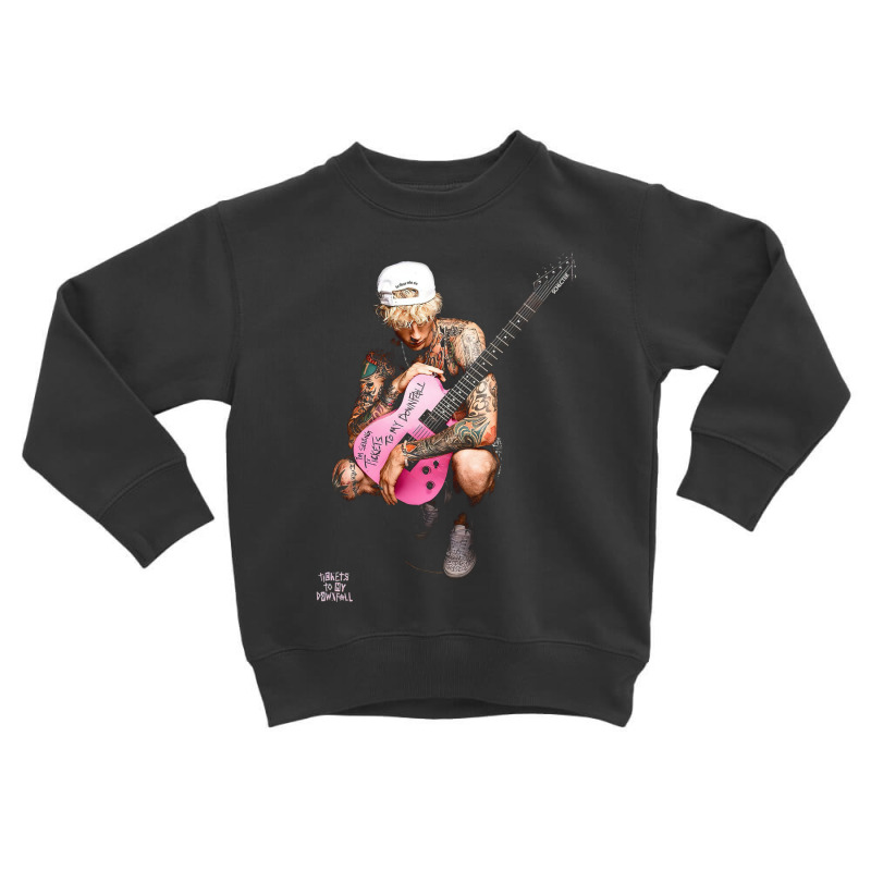 Sit With Pink Guitar Toddler Sweatshirt by alexandersara | Artistshot