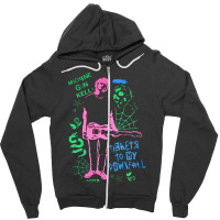 Tickets To My Downfall Zipper Hoodie | Artistshot