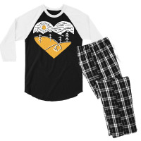 Camp Lover For Dark Men's 3/4 Sleeve Pajama Set | Artistshot