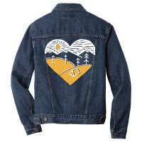 Camp Lover For Dark Men Denim Jacket | Artistshot