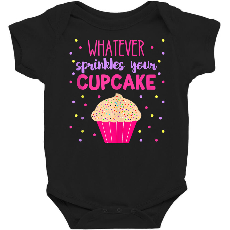 Baking Cute Cupcake Cook Cake Decorator Sprinkles Baker Art Tank Top Baby Bodysuit by lelalucin | Artistshot